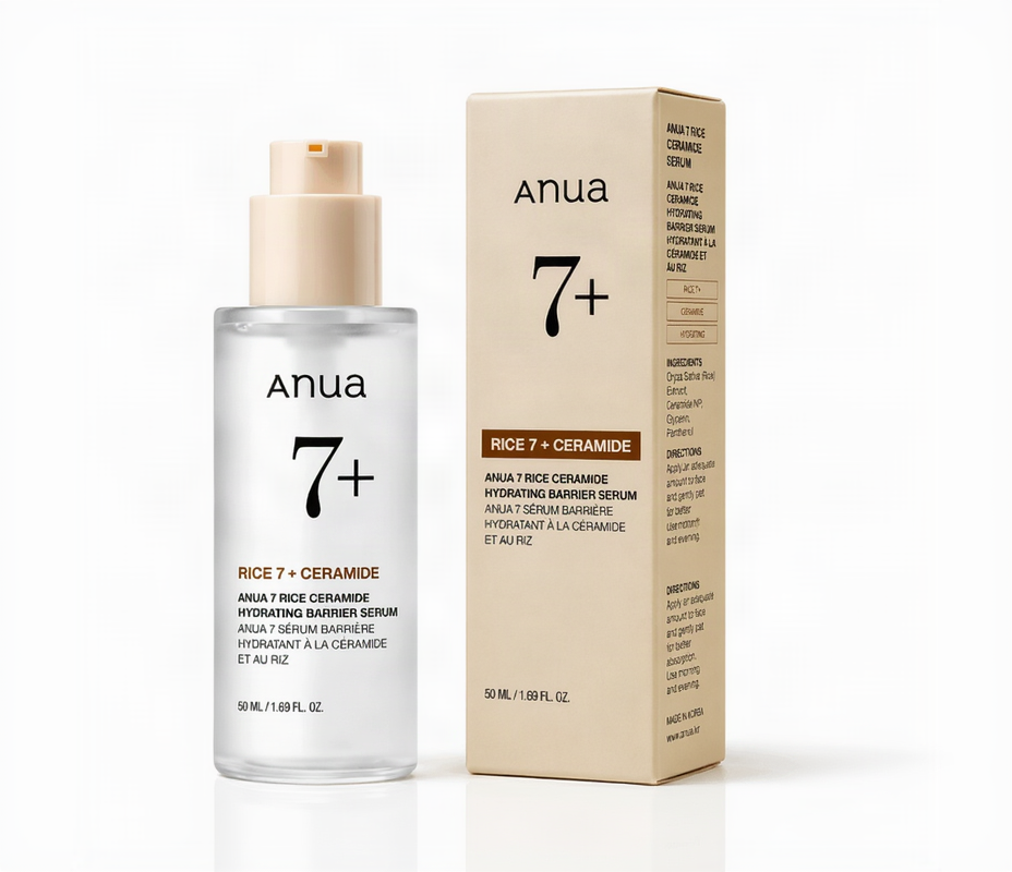 ANUA Rice 7+ Ceramide Hydrating Barrier Serum