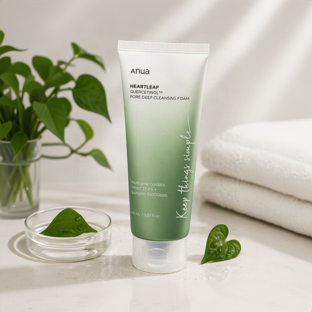 ANUA – Heartleaf Pore Deep Cleansing Foam