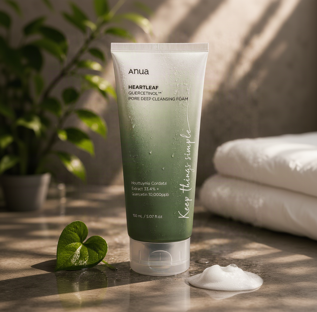 ANUA – Heartleaf Pore Deep Cleansing Foam