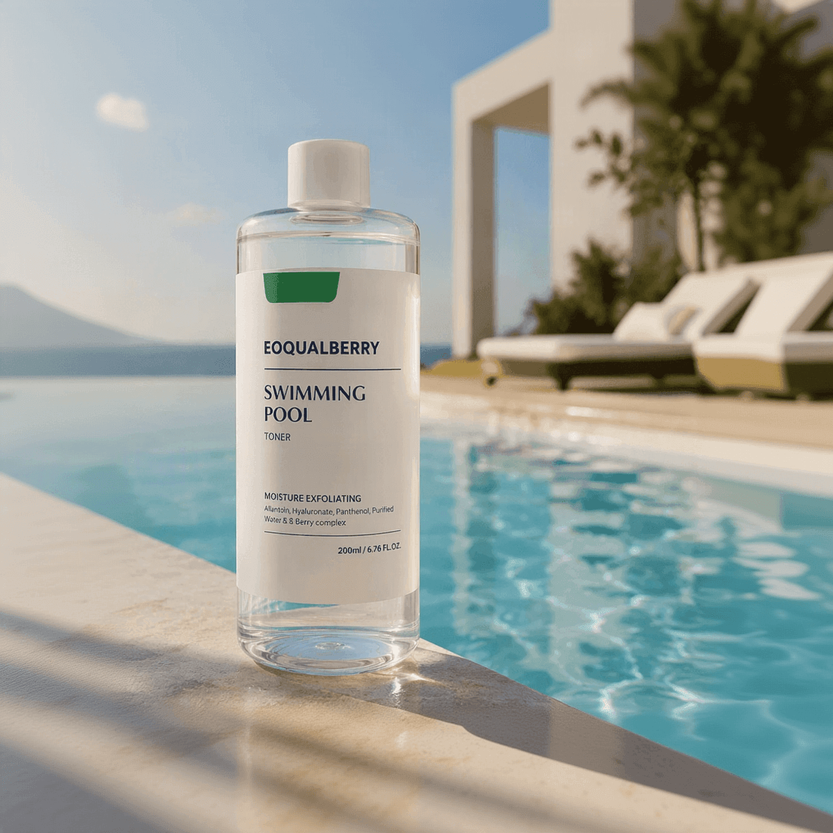 EQQUALBERRY Swimming Pool Toner