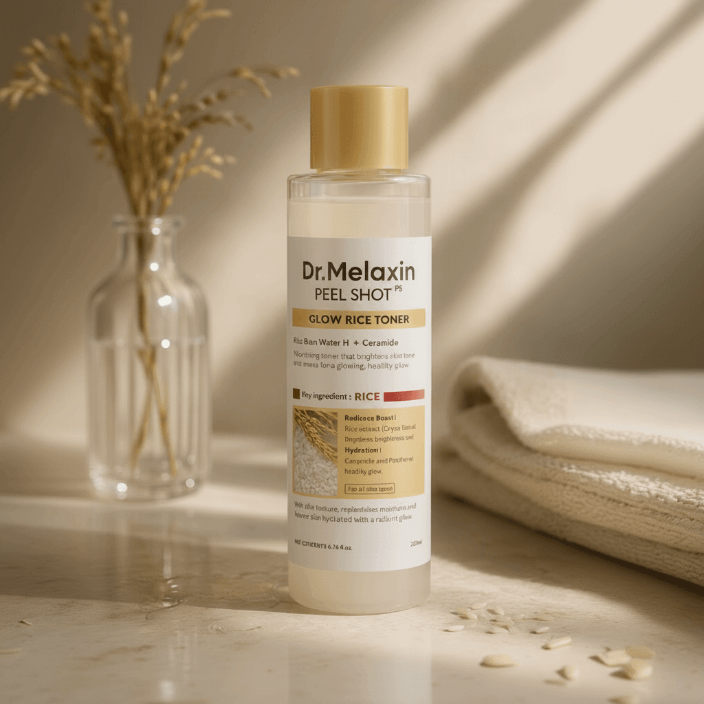 Dr. Melaxin Peel Shot Glow White Rice Toner 200Ml