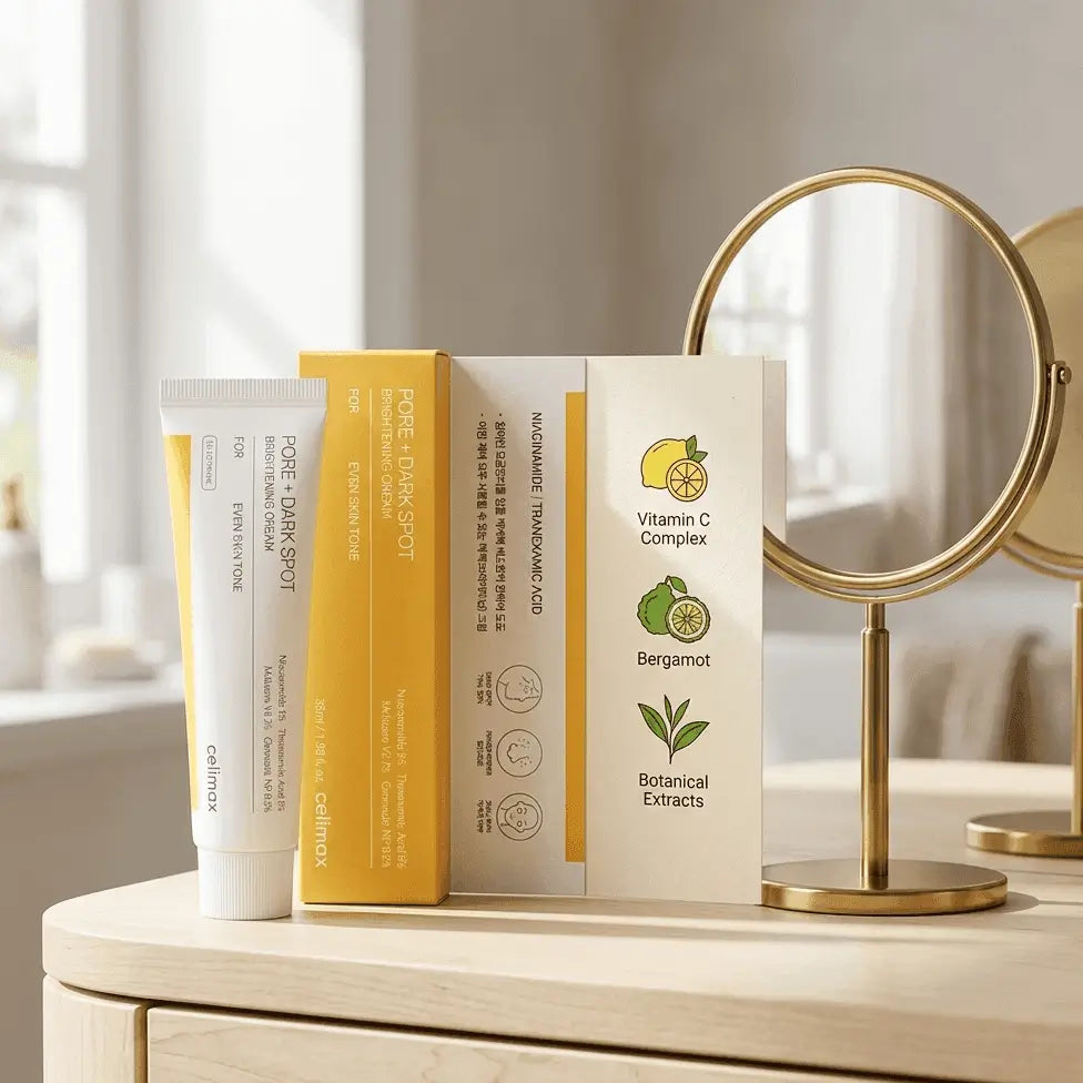 Celimax Pore + Dark Spot Brightening Cream (Niacinamide 5%)