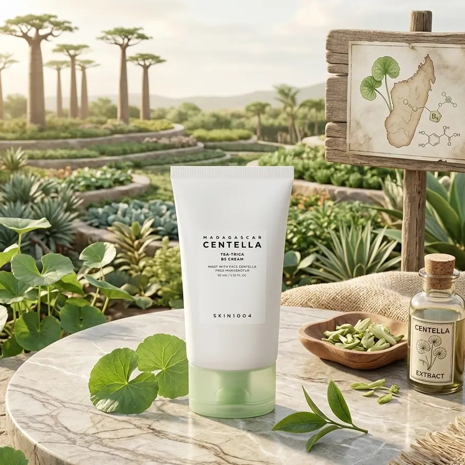 SKIN1004 Madagascar Centella Tea Trica Soothing Cream (B5 Cream)