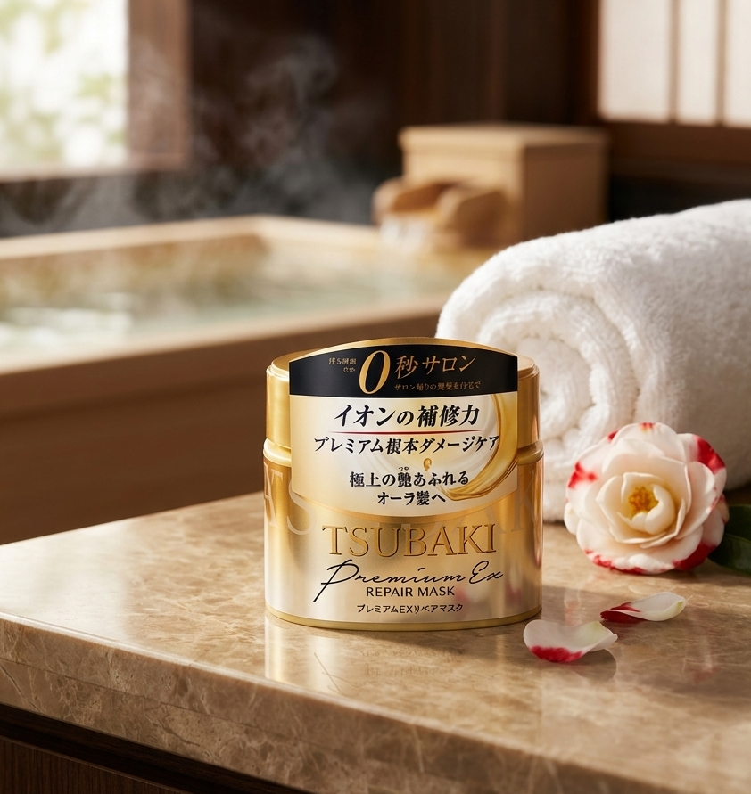 TSUBAKI Premium EX Repair Mask (Shiseido)