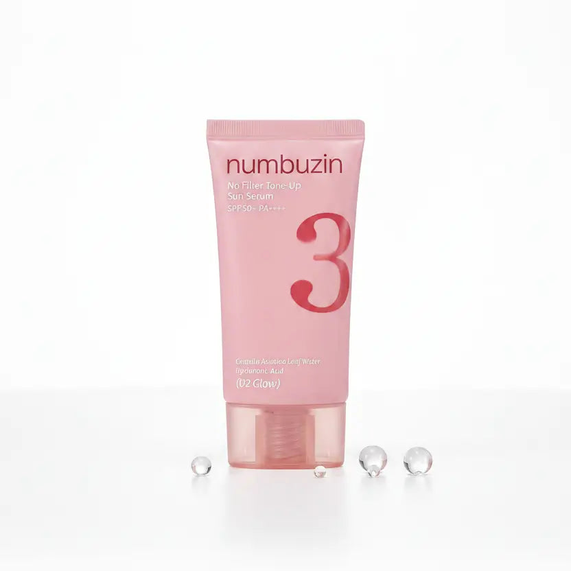 Numbuzin No.3 No Filter Tone-Up Sun Serum (02 Glow)