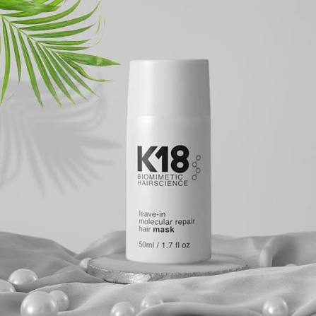 K18 Biomimetic Hairscience leave-in molecular repair hair mask