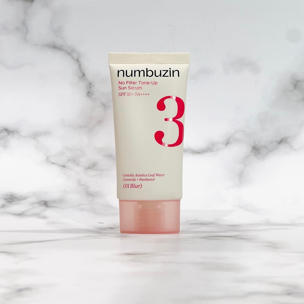 Numbuzin No. 3 No Filter Tone-Up Sun Serum (01 Blur) (50 ml)